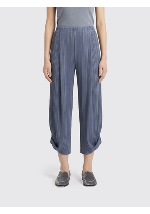 Pants GIORGIO ARMANI Woman color Blue