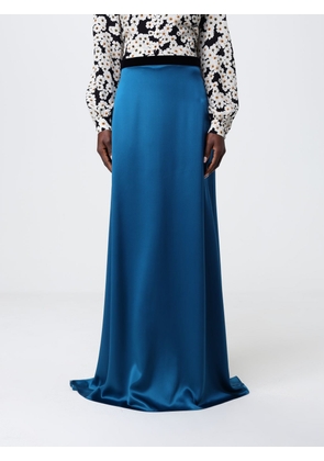 Skirt VALENTINO Woman color Petroleum Blue