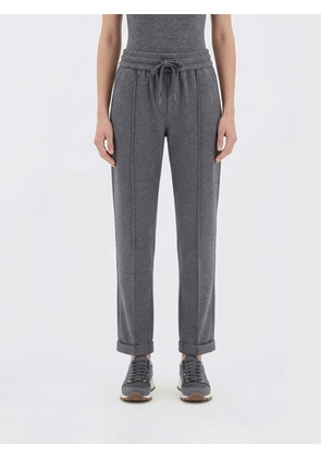 Pants BRUNELLO CUCINELLI Woman color Grey