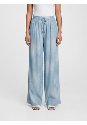 Pants ERMANNO SCERVINO Woman color Gnawed Blue