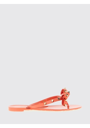 Heeled Sandal VALENTINO GARAVANI Woman color Coral