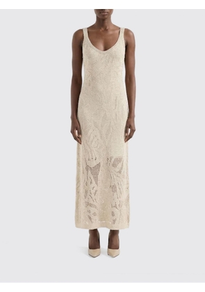 Dress BRUNELLO CUCINELLI Woman color Beige