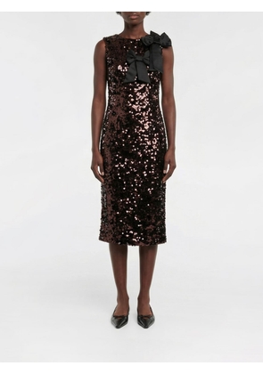 Dress GANNI Woman color Brown