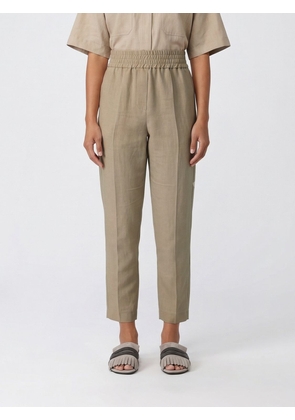Pants BRUNELLO CUCINELLI Woman color Dark