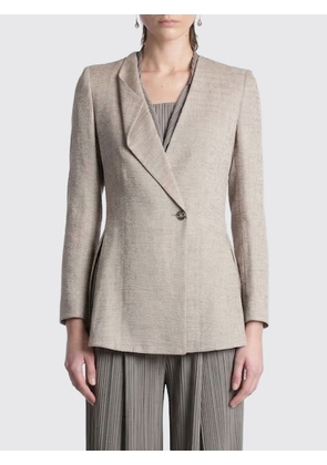 Jacket GIORGIO ARMANI Woman color Brown