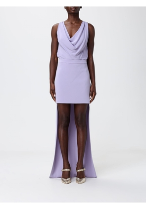 Dress ELISABETTA FRANCHI Woman color Violet