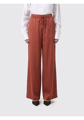 Pants MAX MARA Woman color Clay Color