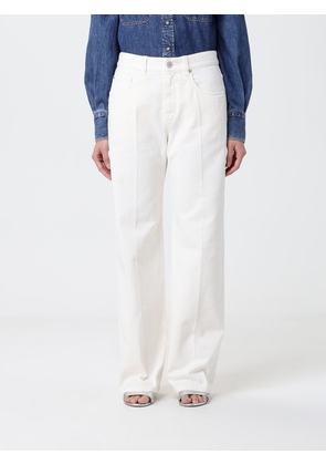 Jeans BRUNELLO CUCINELLI Woman color White