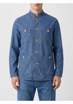 Jacket VALENTINO Men color Gnawed Blue