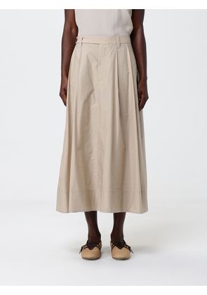 Skirt BRUNELLO CUCINELLI Woman color Beige
