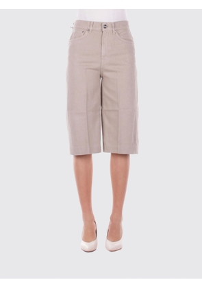 Pants DONDUP Woman color Beige