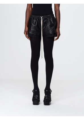 Shorts RICK OWENS Woman color Black