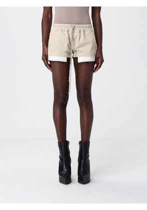Shorts RICK OWENS Woman color Beige