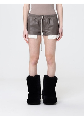 Shorts RICK OWENS Woman color Grey