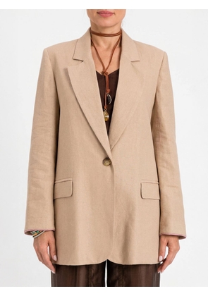 Jacket TWINSET Woman color Beige