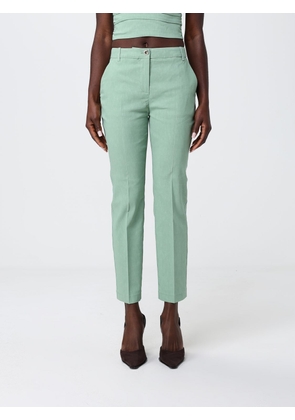Pants PINKO Woman color Green