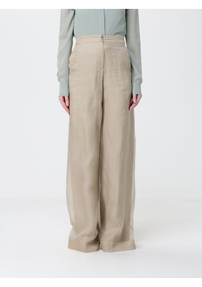 Pants MAX MARA Woman color Sand
