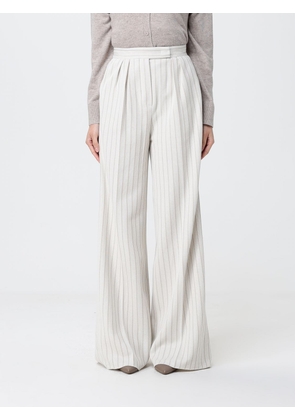 Pants MAX MARA Woman color White