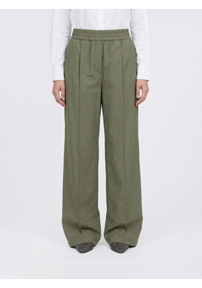 Pants BRUNELLO CUCINELLI Woman color Green