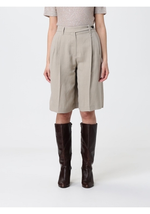 Shorts BRUNELLO CUCINELLI Woman color Beige