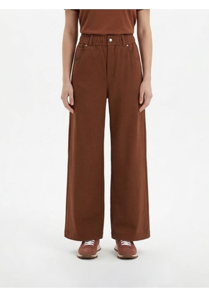 Pants BRUNELLO CUCINELLI Woman color Coffee