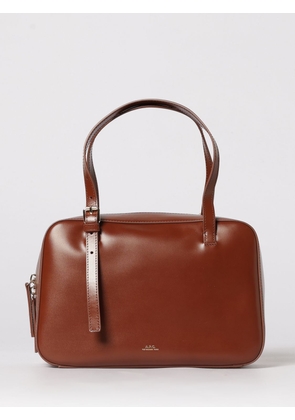 Handbag A. P.C. Woman color Brown