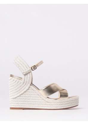 Heeled Sandal JIMMY CHOO Woman color Champagne