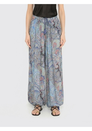 Pants ETRO Woman color Blue