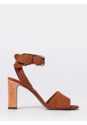 Heeled Sandal JIMMY CHOO Woman color Brown