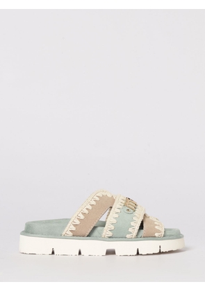 Heeled Sandal MOU Woman color Blue