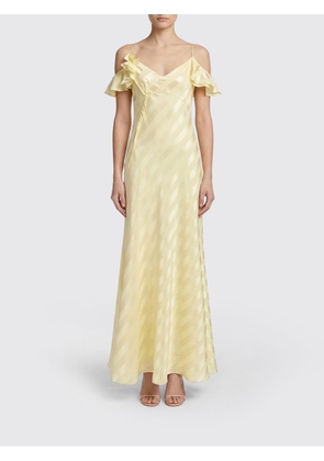 Dress SELF-PORTRAIT Woman color Yellow