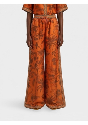 Pants ALEMAIS Woman color Brick Red