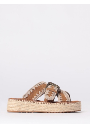 Heeled Sandal MOU Woman color Brown