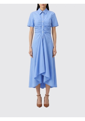 Dress MCQUEEN Woman color Sky