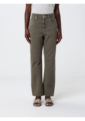 Pants BRUNELLO CUCINELLI Woman color Green