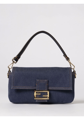 Shoulder Bag FENDI Woman color Blue