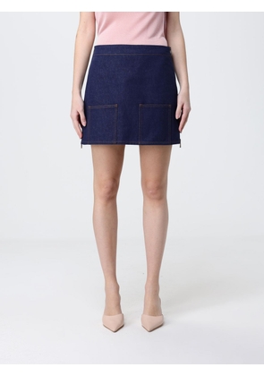 Skirt FENDI Woman color Blue