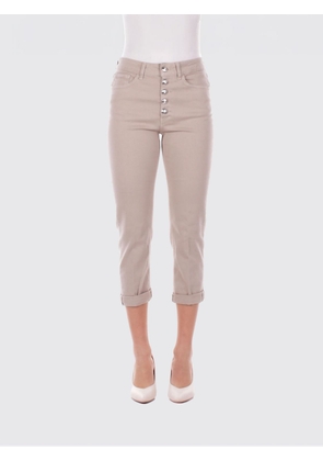 Jeans DONDUP Woman color Beige