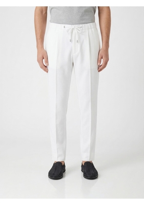 Pants GIORGIO ARMANI Men color White