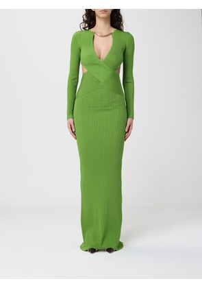 Dress ELISABETTA FRANCHI Woman color Green