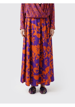 Skirt DRIES VAN NOTEN Woman color Orange