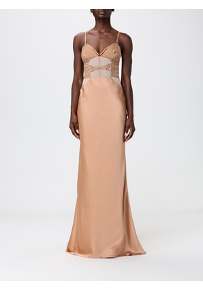 Dress ELISABETTA FRANCHI Woman color Gold