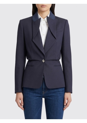 Jacket MCQUEEN Woman color Navy