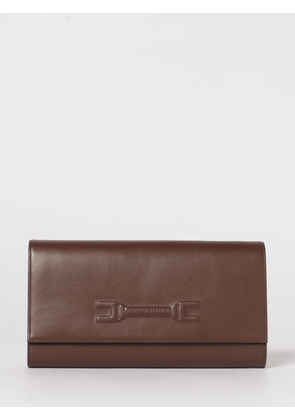 Clutch ELISABETTA FRANCHI Woman color Dark