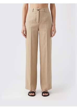 Pants PINKO Woman color Beige