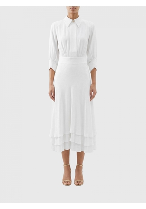 Dress ELISABETTA FRANCHI Woman color White