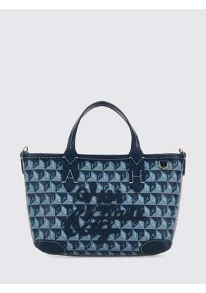 Mini Bag ANYA HINDMARCH Woman color Petroleum Blue