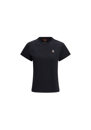 Parajumpers Black Cotton T-Shirt - M