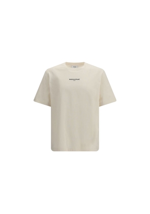 Maison Kitsuné Beige Cotton T-Shirt - L
