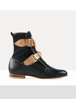 Vivienne Westwood Seditionaries Boot Leather Black 3-36 Unisex